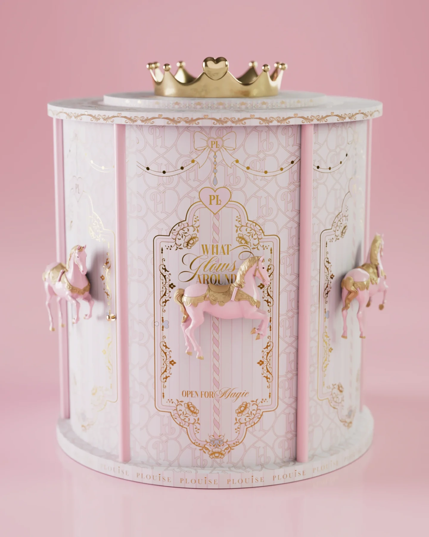Plain advent calendar product photograph in full lighting